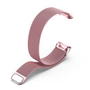 Milano Magnetic Metal Watch Band for Fitbit Charge 5(Rose Pink)