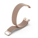 Milano Magnetic Metal Watch Band for Fitbit Charge 5(Champagne Gold)