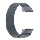 Milano Magnetic Metal Watch Band for Fitbit Charge 5(Gray)