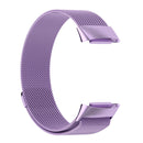 Milano Magnetic Metal Watch Band for Fitbit Charge 5(Light Purple)