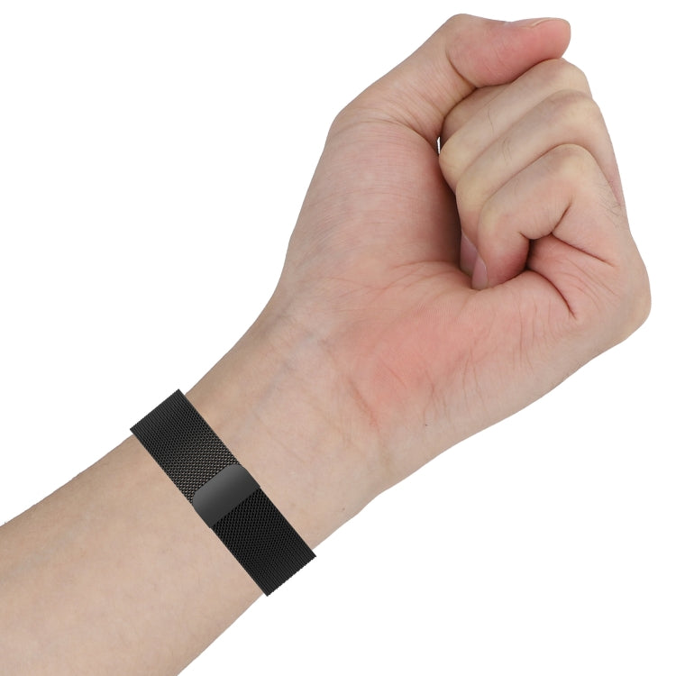 Milano Magnetic Metal Watch Band for Fitbit Charge 5(Silver)