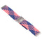 Nylon Braided Metal Buckle Watch Band for Galaxy Watch 4 20mm(Z Blue Pink)