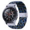 Nylon Braided Metal Buckle Watch Band for Galaxy Watch 4 20mm(W Camouflage)