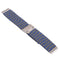 Nylon Braided Metal Buckle Watch Band for Galaxy Watch 4 20mm(W Blue Green)