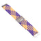 Nylon Braided Metal Buckle Watch Band for Galaxy Watch 4 20mm(Purple Gold)