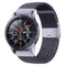 Nylon Braided Metal Buckle Watch Band for Galaxy Watch 4 20mm(Gray)