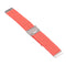 Nylon Braided Metal Buckle Watch Band for Galaxy Watch 4 20mm(Bright Orange)