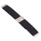 Nylon Braided Metal Buckle Watch Band for Galaxy Watch 4 20mm(Black)