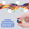 Nylon Braided Metal Buckle Watch Band for Galaxy Watch 4 20mm(Bright Orange)