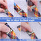 Nylon Braided Metal Buckle Watch Band for Galaxy Watch 4 20mm(Bright Orange)