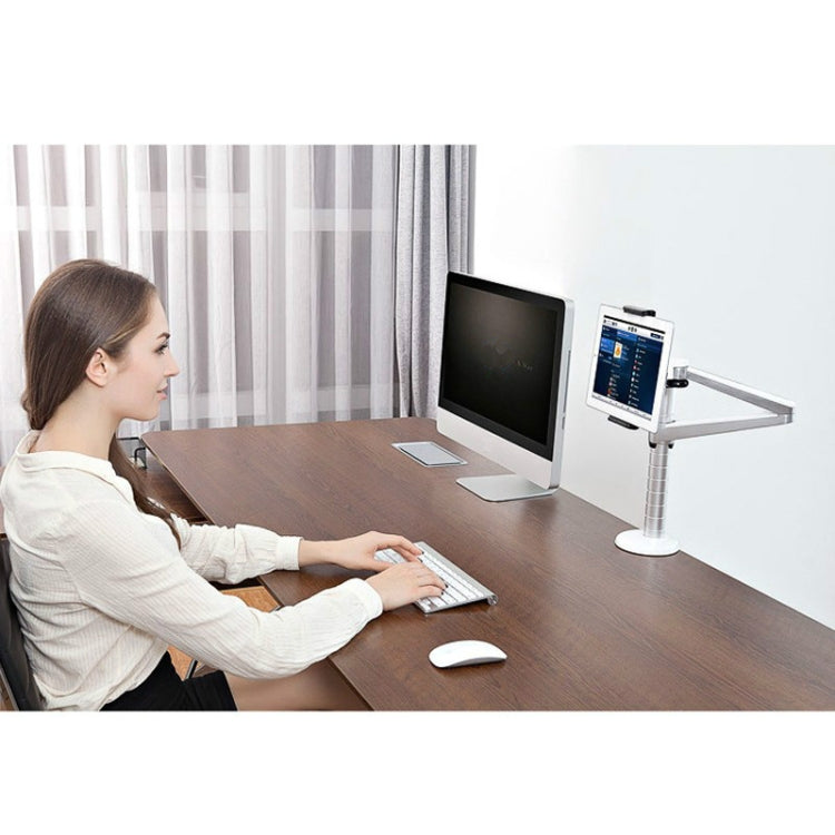 OA-1S 360 Degrees Rotation Arm Aluminum Alloy Tablet Laptop Stand