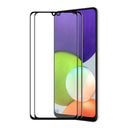 For Samsung Galaxy A32 4G 2 PCS ENKAY Hat-Prince Full Glue Tempered Glass 6D Full Coverage Anti-scratch Protector