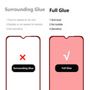 For Samsung Galaxy A32 5G 2 PCS ENKAY Hat-Prince Full Glue Tempered Glass 6D Full Coverage Anti-scratch Protector