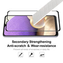 For Samsung Galaxy A32 5G 2 PCS ENKAY Hat-Prince Full Glue Tempered Glass 6D Full Coverage Anti-scratch Protector