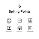 1 PCS For OnePlus 9RT 5G ENKAY Hat-Prince Full Glue Tempered Glass 6D Full Coverage Anti-scratch Protector