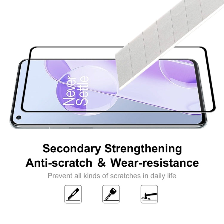 1 PCS For OnePlus 9RT 5G ENKAY Hat-Prince Full Glue Tempered Glass 6D Full Coverage Anti-scratch Protector