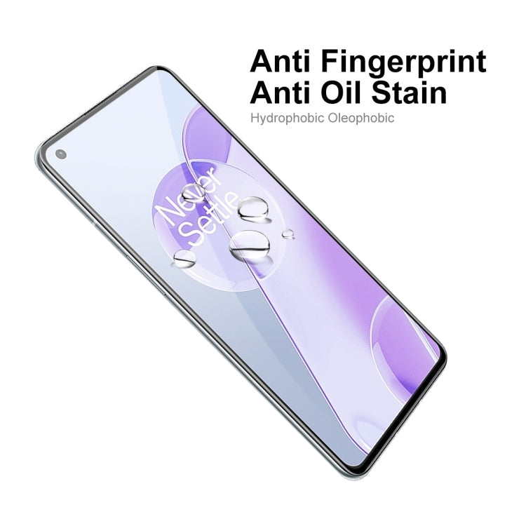 1 PCS For OnePlus 9RT 5G ENKAY Hat-Prince Full Glue Tempered Glass 6D Full Coverage Anti-scratch Protector
