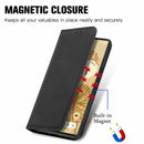 For Google Pixel 6 Pro Retro Skin Feel Business Magnetic Horizontal Flip Leather Case With Holder & Card Slots & Wallet & Photo Frame(Black)