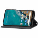 For Nokia G50 Retro Skin Feel Business Magnetic Horizontal Flip Leather Case With Holder & Card Slots & Wallet & Photo Frame(Black)