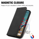 For Nokia G50 Retro Skin Feel Business Magnetic Horizontal Flip Leather Case With Holder & Card Slots & Wallet & Photo Frame(Black)