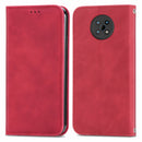 For Nokia G50 Retro Skin Feel Business Magnetic Horizontal Flip Leather Case With Holder & Card Slots & Wallet & Photo Frame(Red)