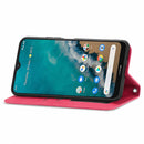 For Nokia G50 Retro Skin Feel Business Magnetic Horizontal Flip Leather Case With Holder & Card Slots & Wallet & Photo Frame(Red)