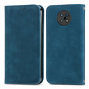 For Nokia G50 Retro Skin Feel Business Magnetic Horizontal Flip Leather Case With Holder & Card Slots & Wallet & Photo Frame(Blue)