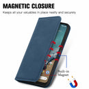 For Nokia G50 Retro Skin Feel Business Magnetic Horizontal Flip Leather Case With Holder & Card Slots & Wallet & Photo Frame(Blue)