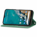 For Nokia G50 Retro Skin Feel Business Magnetic Horizontal Flip Leather Case With Holder & Card Slots & Wallet & Photo Frame(Green)