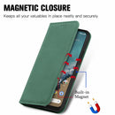 For Nokia G50 Retro Skin Feel Business Magnetic Horizontal Flip Leather Case With Holder & Card Slots & Wallet & Photo Frame(Green)
