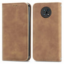 For Nokia G50 Retro Skin Feel Business Magnetic Horizontal Flip Leather Case With Holder & Card Slots & Wallet & Photo Frame(Brwon)