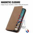For Nokia G50 Retro Skin Feel Business Magnetic Horizontal Flip Leather Case With Holder & Card Slots & Wallet & Photo Frame(Brwon)