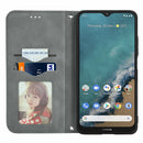 For Nokia G50 Retro Skin Feel Business Magnetic Horizontal Flip Leather Case With Holder & Card Slots & Wallet & Photo Frame(Grey)