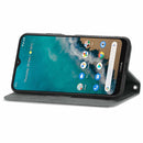 For Nokia G50 Retro Skin Feel Business Magnetic Horizontal Flip Leather Case With Holder & Card Slots & Wallet & Photo Frame(Grey)