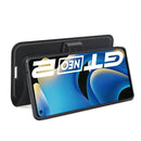 For OPPO Realme GT Neo2 Litchi Texture Horizontal Flip Protective Case with Holder & Card Slots & Wallet(Black)