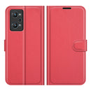 For OPPO Realme GT Neo2 Litchi Texture Horizontal Flip Protective Case with Holder & Card Slots & Wallet(Red)