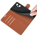 For OPPO Realme GT Neo2 Litchi Texture Horizontal Flip Protective Case with Holder & Card Slots & Wallet(Brown)