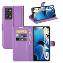 For OPPO Realme GT Neo2 Litchi Texture Horizontal Flip Protective Case with Holder & Card Slots & Wallet(Purple)