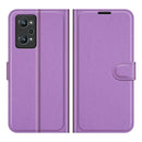 For OPPO Realme GT Neo2 Litchi Texture Horizontal Flip Protective Case with Holder & Card Slots & Wallet(Purple)