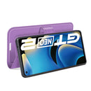 For OPPO Realme GT Neo2 Litchi Texture Horizontal Flip Protective Case with Holder & Card Slots & Wallet(Purple)
