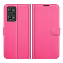For OPPO Realme GT Neo2 Litchi Texture Horizontal Flip Protective Case with Holder & Card Slots & Wallet(Rose red)