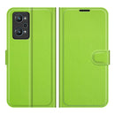 For OPPO Realme GT Neo2 Litchi Texture Horizontal Flip Protective Case with Holder & Card Slots & Wallet(Green)