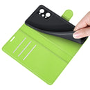 For OPPO Realme GT Neo2 Litchi Texture Horizontal Flip Protective Case with Holder & Card Slots & Wallet(Green)
