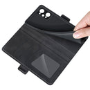 For OPPO Realme GT Neo2 Dual-side Magnetic Buckle Horizontal Flip Leather Case with Holder & Card Slots & Wallet(Black)