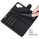 For Samsung Galaxy S22 Ultra 5G Litchi Texture Horizontal Flip Protective Case with Holder & Card Slots & Wallet(Black)