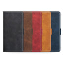 For Samsung Galaxy S22 Ultra 5G Dual-side Magnetic Buckle Horizontal Flip Leather Case with Holder & Card Slots & Wallet(Red)