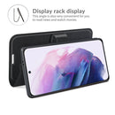 For Samsung Galaxy S22+ 5G Litchi Texture Horizontal Flip Protective Case with Holder & Card Slots & Wallet(Black)