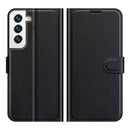 For Samsung S22 Litchi Texture Horizontal Flip Protective Case with Holder & Card Slots & Wallet(Black)