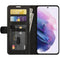 For Samsung Galaxy S22 5G R64 Texture Single Horizontal Flip Protective Case with Holder & Card Slots & Wallet& Photo Frame(Black)