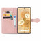 For Google Pixel 6 Mandala Embossing Pattern Horizontal Flip Leather Case with Holder & Card Slots & Wallet & Lanyard(Rose Gold)